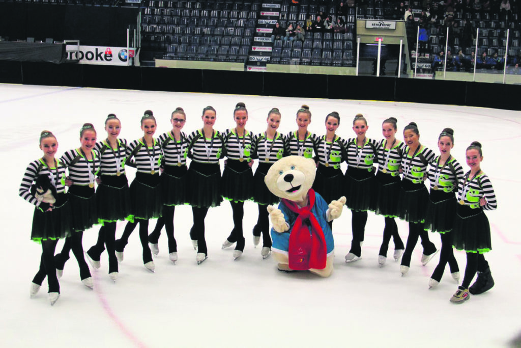 Les pré-novices décrochent le titre de championnes provinciales