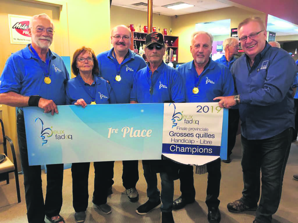 L’équipe de Mont-Laurier grand championne de sa catégorie