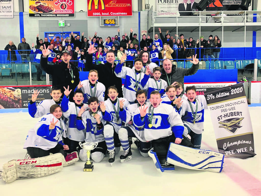 L’équipe Pee-Wee A remporte son troisième tournoi