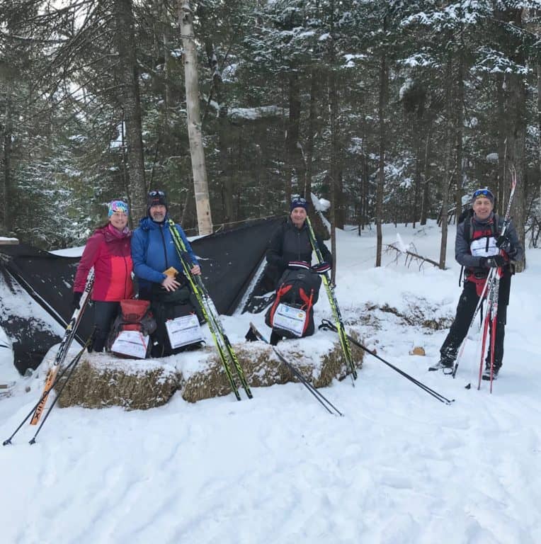Un groupe de la région a participé au Marathon canadien de ski
