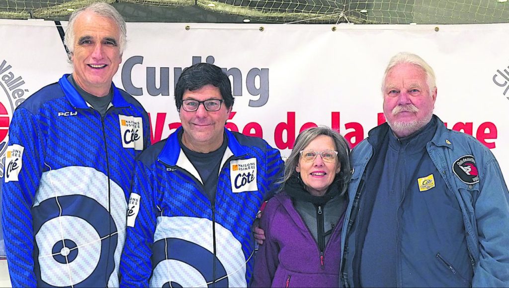 Le Club de curling Vallée de la Rouge couronne ses champions