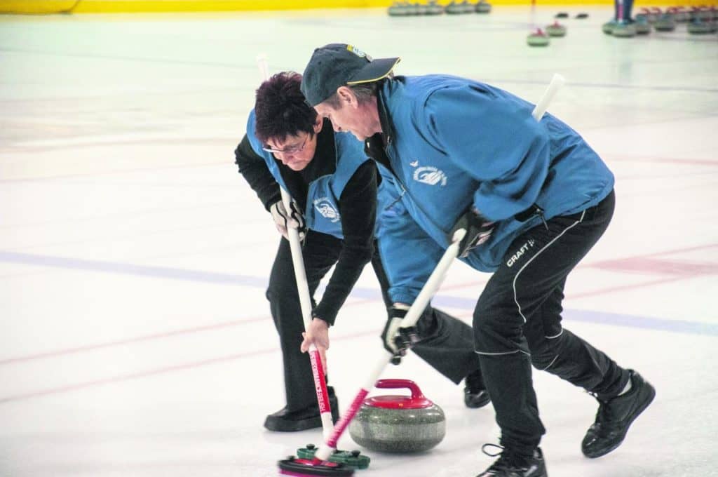 Retour des  portes ouvertes du club de curling