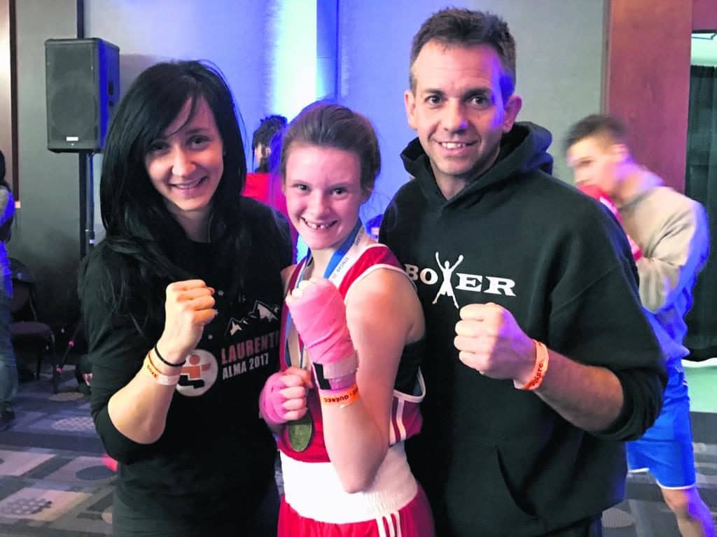 La boxeuse Tania Lafleur décroche l’or à Rivière-du-Loup