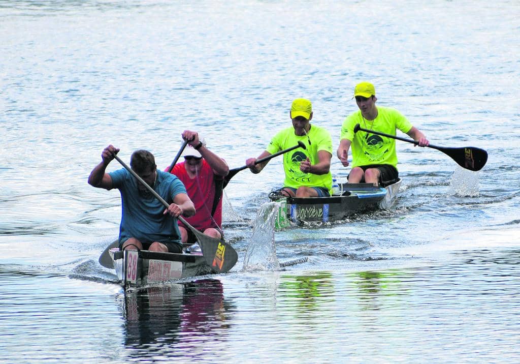 Alain Paquette et Larry Tinkler remportent la course de Lac-Saguay