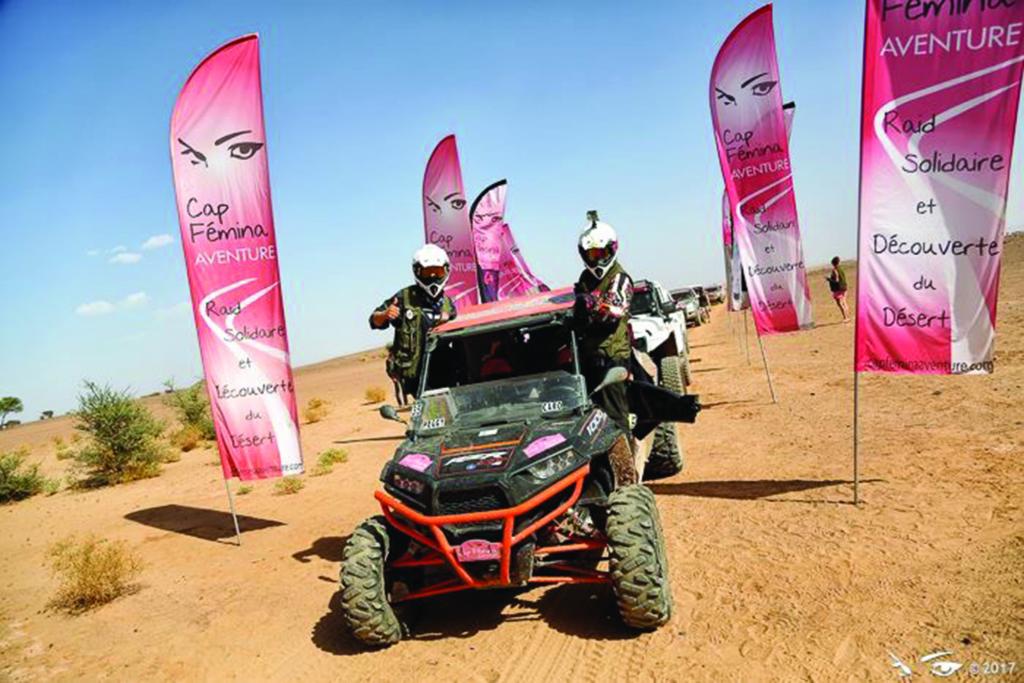 Elles parcourent le désert marocain en quad