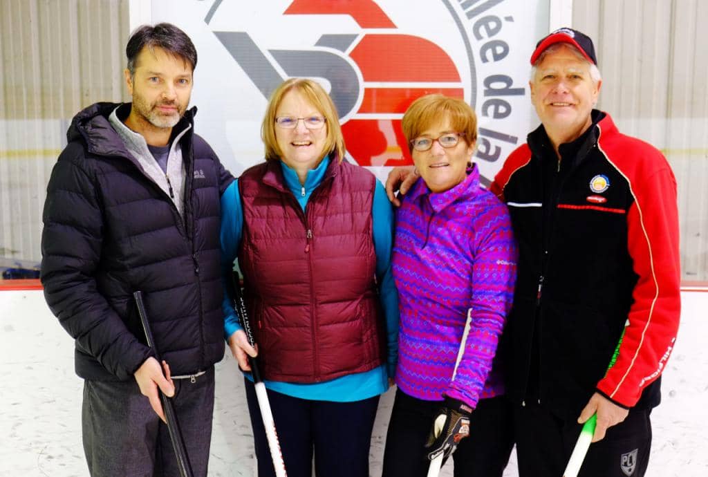 Le Club de curling Vallée de la Rouge couronne ses champions