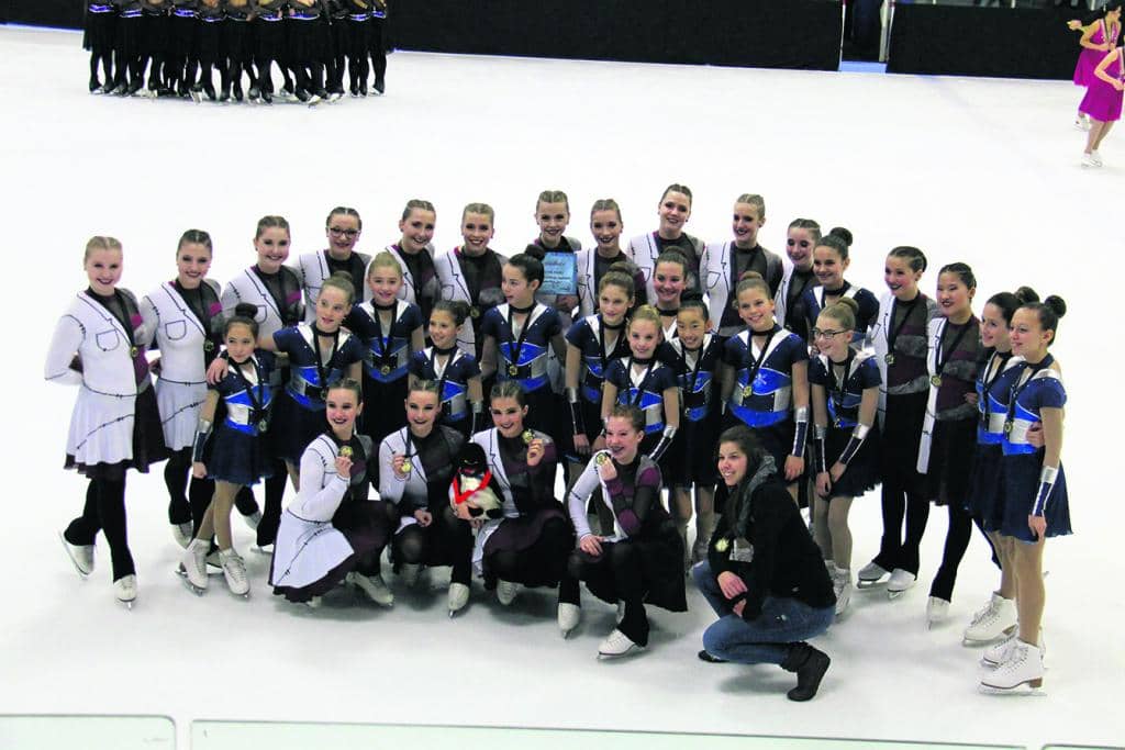Les patineuses lauriermontoises brillent à Saint-Hubert