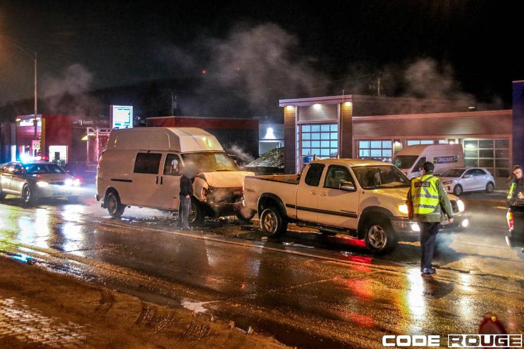 Accident à Mont-Laurier