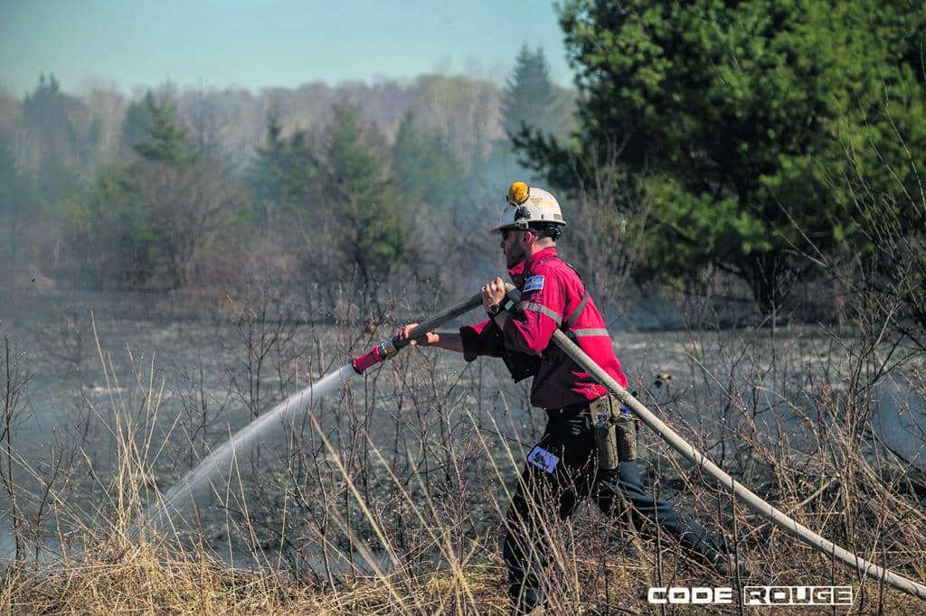 Les feux à ciel ouvert sont interdits temporairement