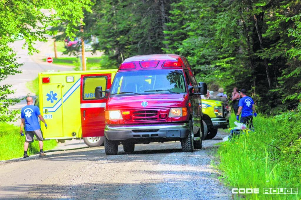 Accident de VTT à Nominingue