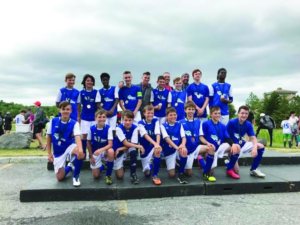 Une médaille de bronze pour le FC Trois Vallées