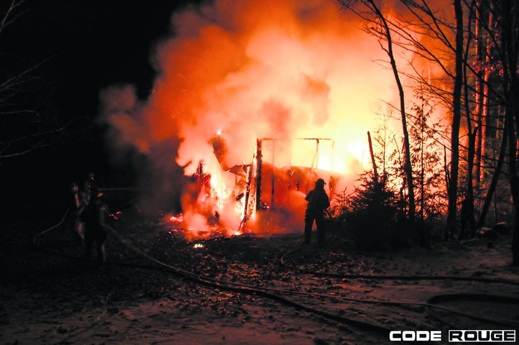 Incendie à Mont-Laurier