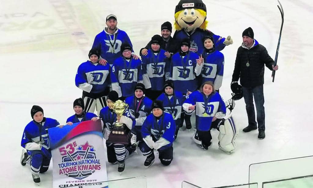 Tournoi Kiwanis: une équipe victorieuse à Val-d’Or