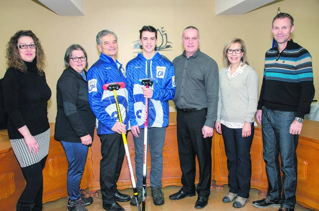 Charles-Edmond Poirier participe aux Jeux du Québec