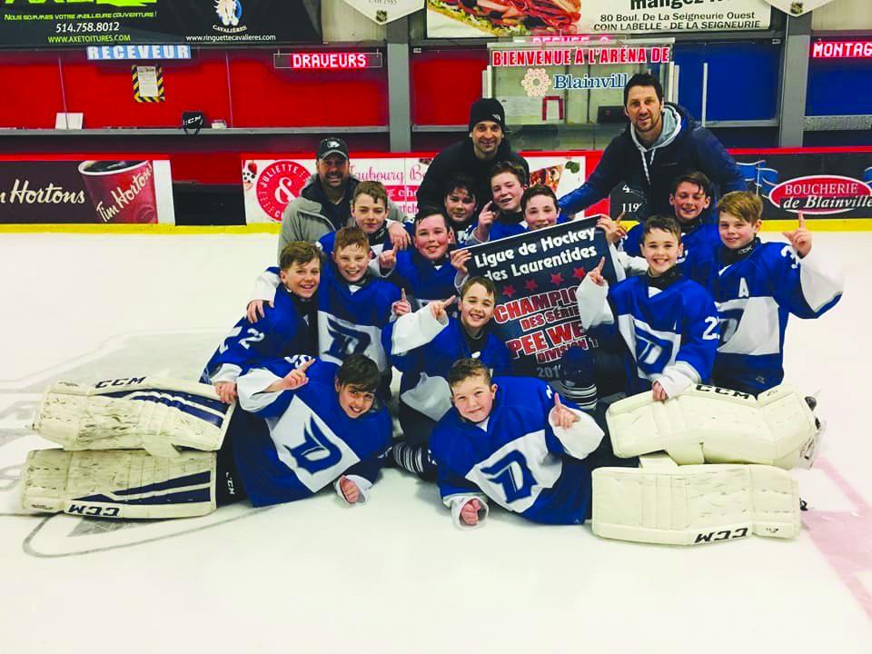 Draveurs: les Pee-Wee A championne des Laurentides