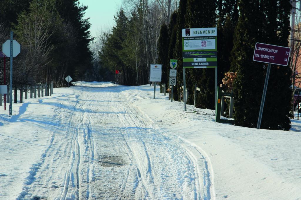 Parc linéaire: la saison de motoneige est terminée