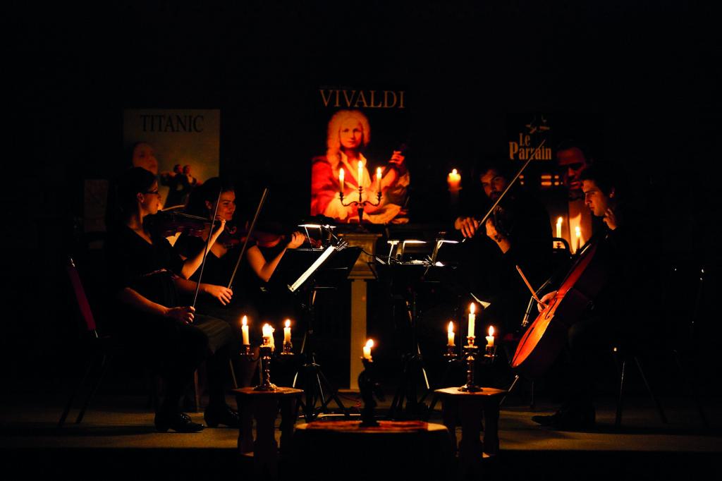 Les Quatre Saisons de Vivaldi à la lueur  des chandelles