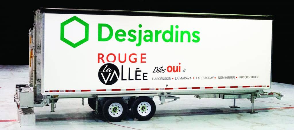 Dévoilement de la scène Desjardins de la Rouge