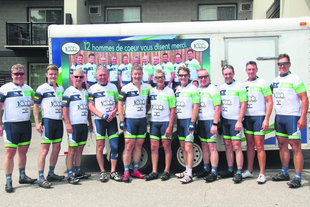 L’équipe des 12 hommes de cœur d’Amos passe par Mont-Laurier