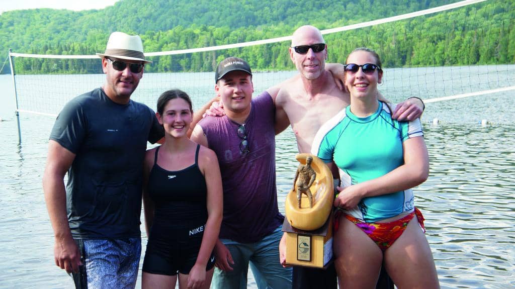 Tournois de volley-ball à Lac-Saguay