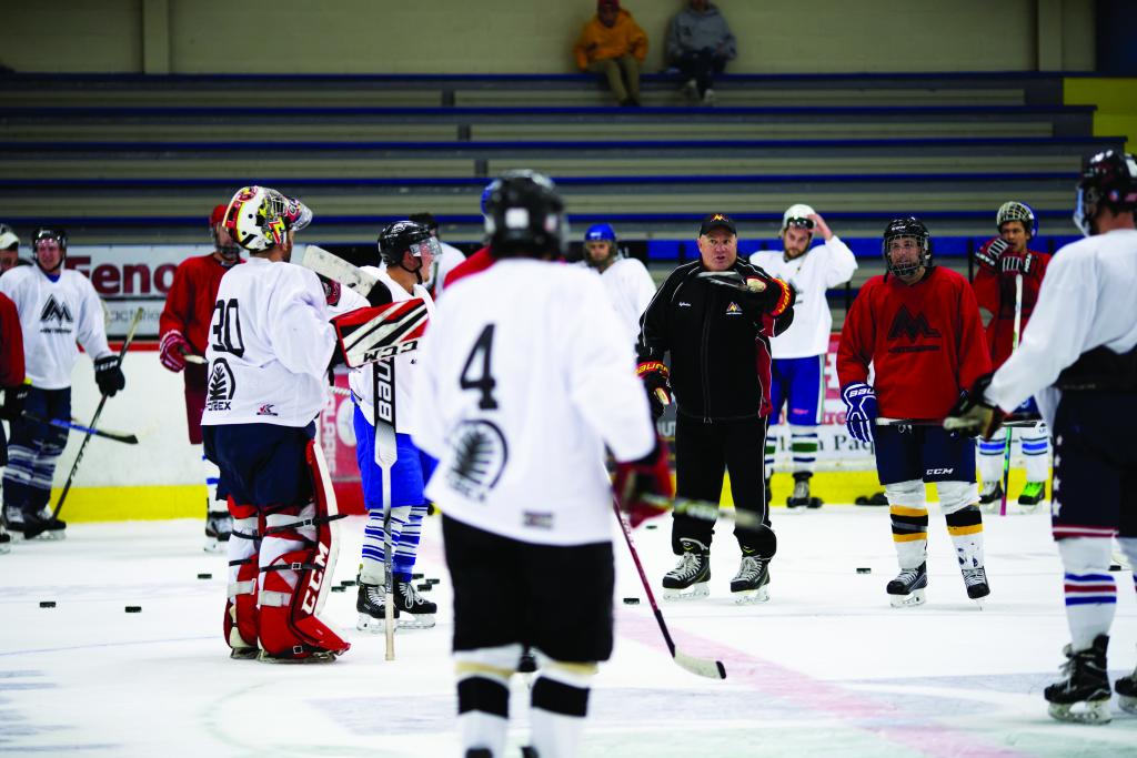 Les Montagnards tiennent leur camp d’entraînement