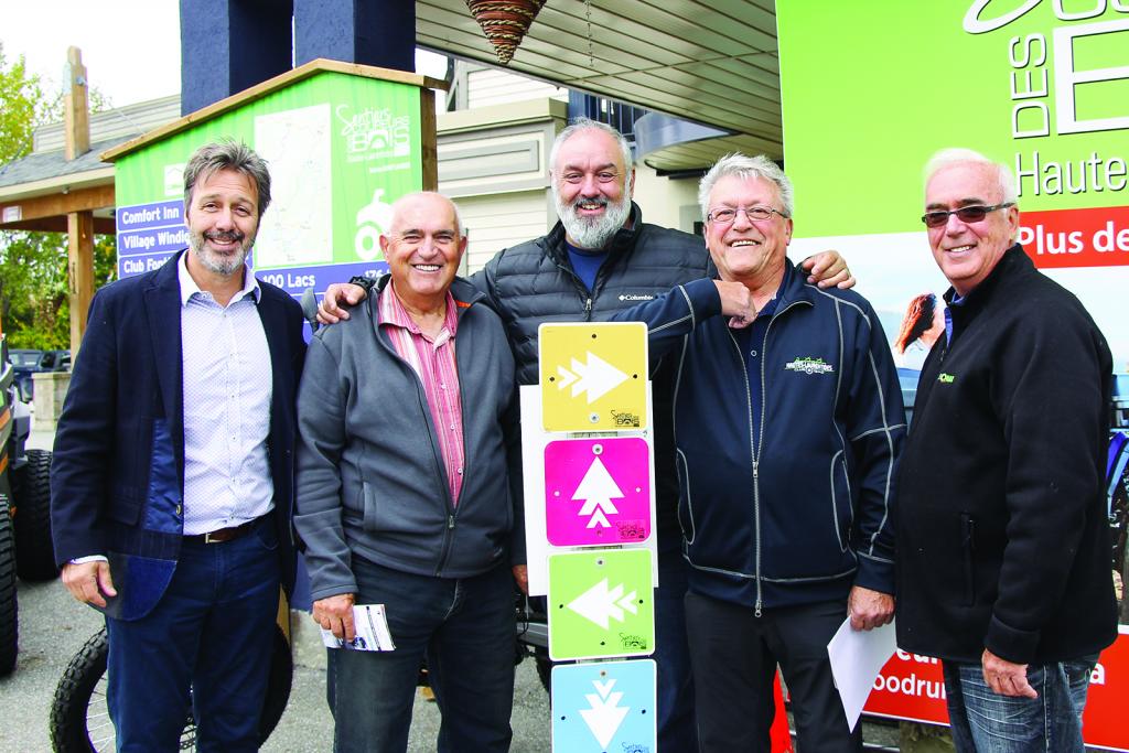 Lancement et inauguration d’une carte et d’une signalisation récréotouristiques