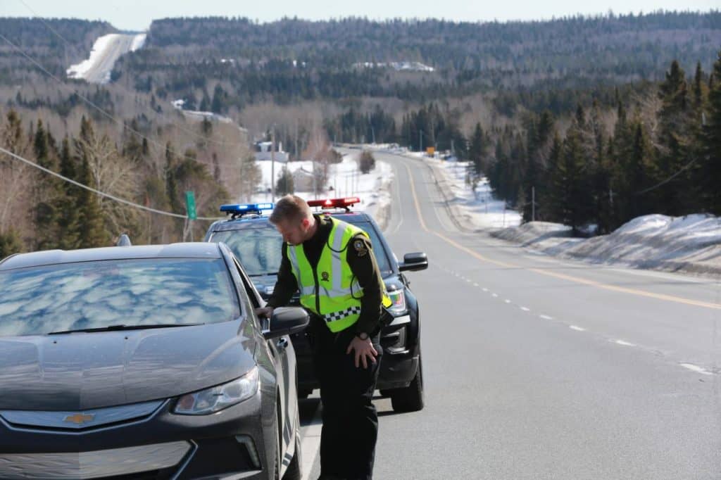 Un homme arrêté à Lac-des-Écorces