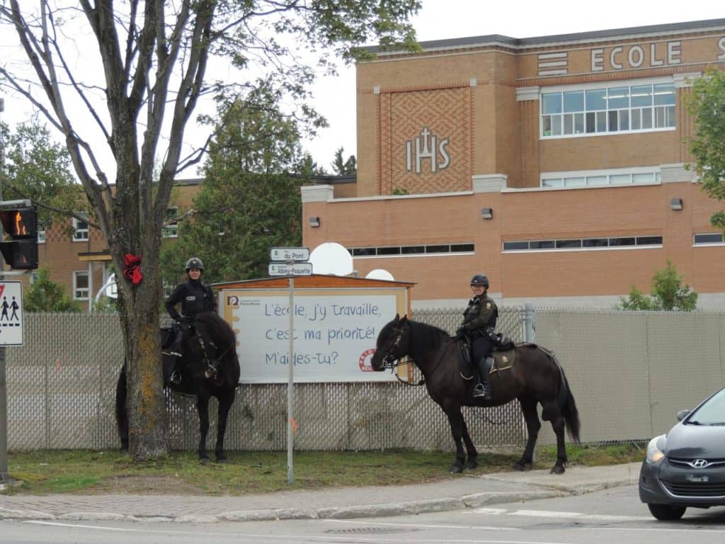 Bilan de l’opération policière aux abords des écoles