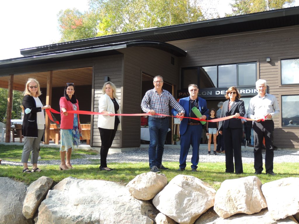 Le secteur Lac et Chute Windigo inauguré au Parc régional Montagne du Diable