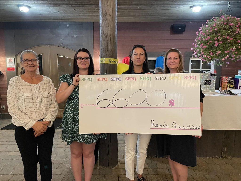 Une randonnée de quad récolte 6 600$