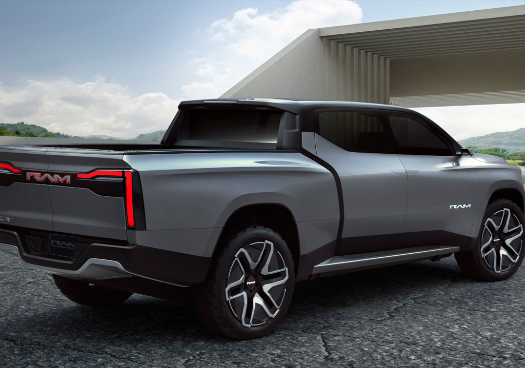 Ram 1500 Revolution BEV Concept, la future camionnette électrique de Ram