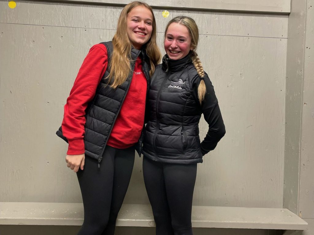 Deux patineuses obtiennent leur niveau or