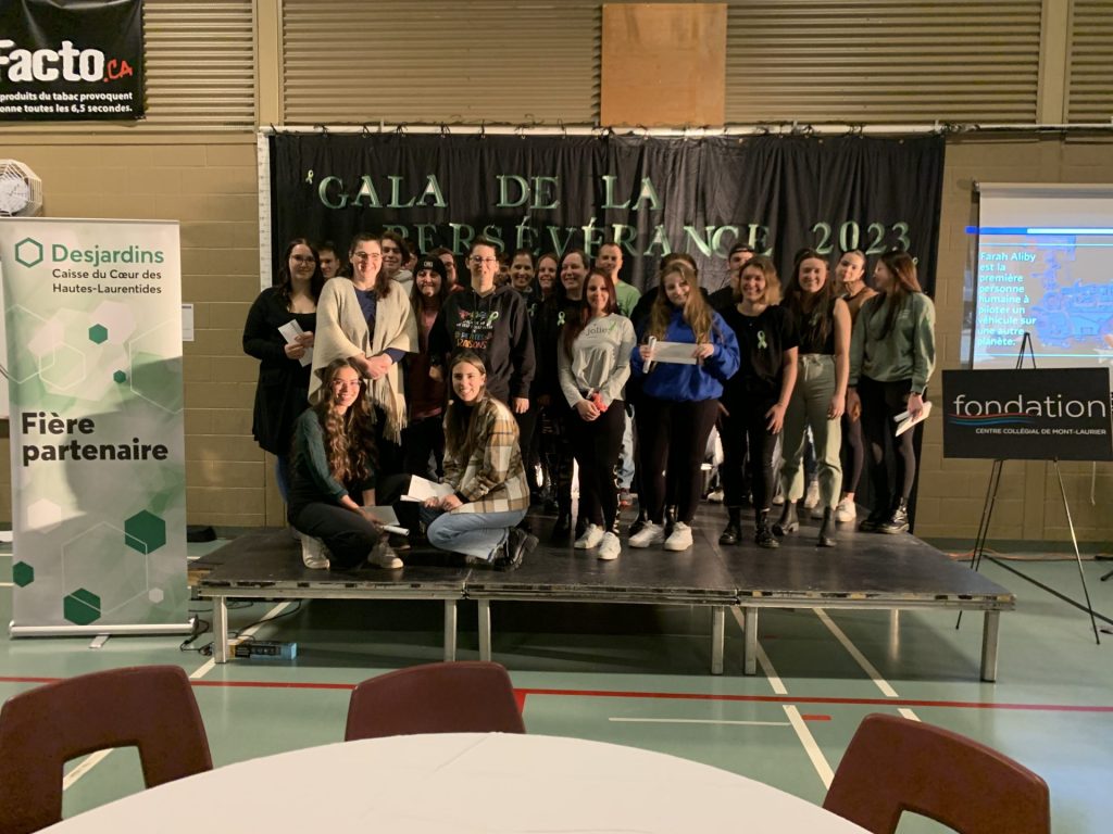 Le Centre collégial de Mont-Laurier tient son Gala de la persévérance