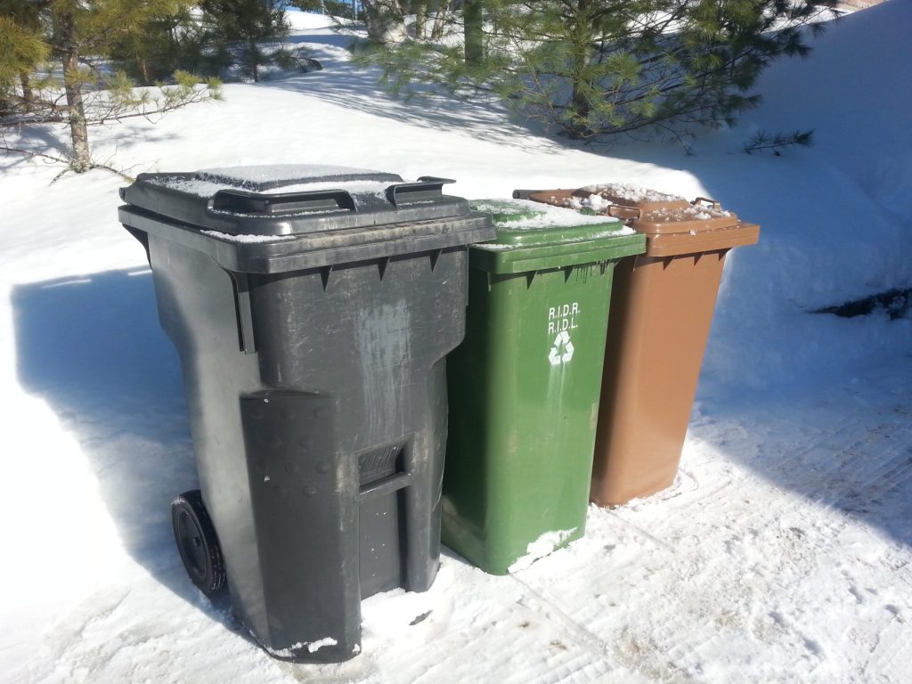 Selon les derniers chiffres du Complexe environnemental de la Rouge (CER) en lien avec la récupération, les efforts des municipalités membres démontrent qu’elles sont plus généreuses dans le tonnage total des bacs verts et bruns que la MRC des Laurentides. (Photo L’info du Nord - Ronald Mc Gregor/Archives)