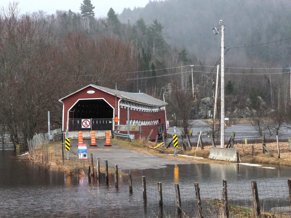 La région des Laurentides n’échappe pas aux inondations