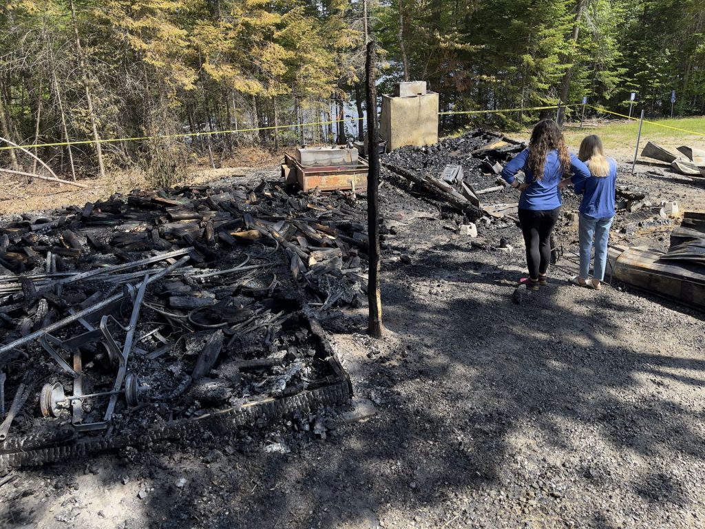 Incendie au Parc régional Kiamika : la piste criminelle suspectée