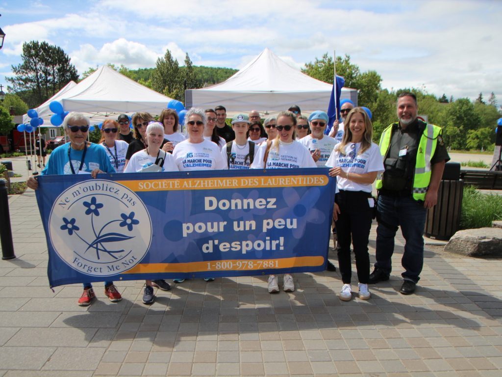 Marche pour l’Alzheimer : plus de 53 900 $ amassés dans les Laurentides