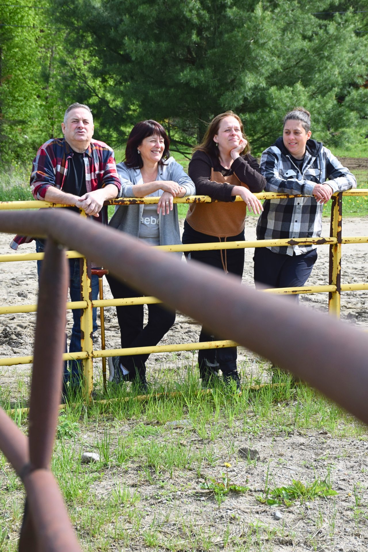 La famille Lacelle propriétaire de la Ferme la Rose des vents