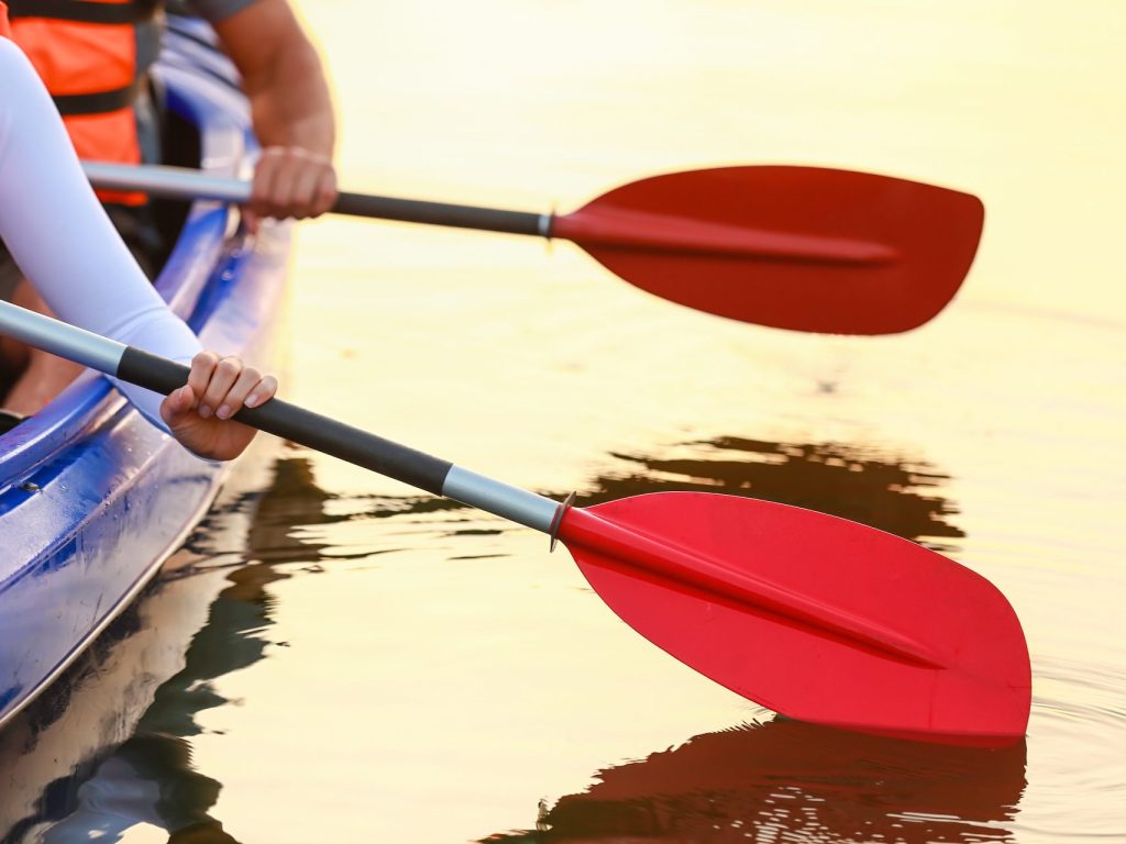 Activités nautiques sur le lac Thibault